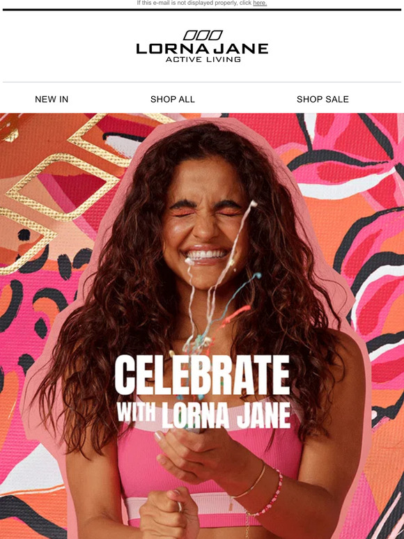 Lorna Jane Celebrate with Lorna Jane Milled