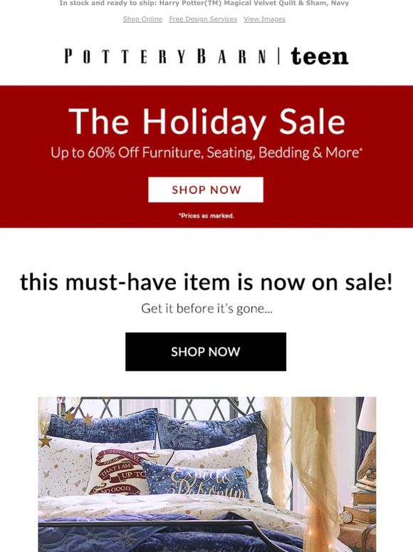 PBteen Now on SALE and we wanted you to be the first to know! Milled