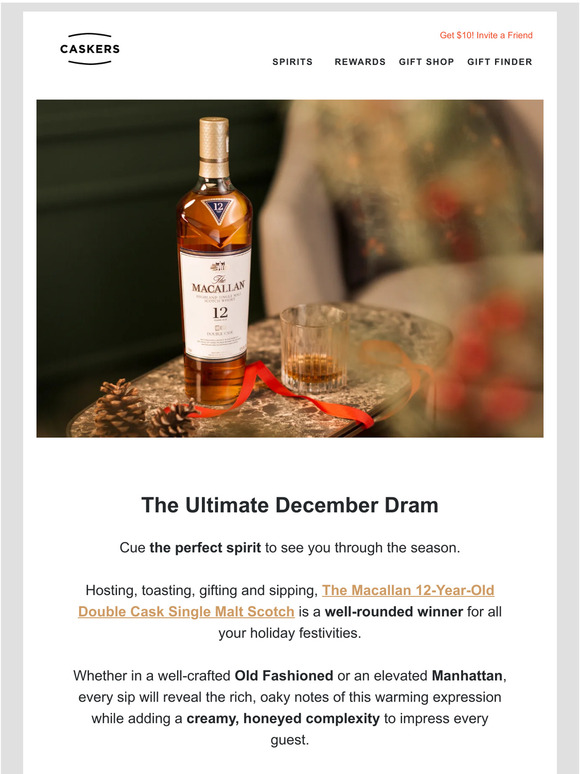 Caskers Warm up with Macallan Double Cask 12 Year Old 🎄 Milled