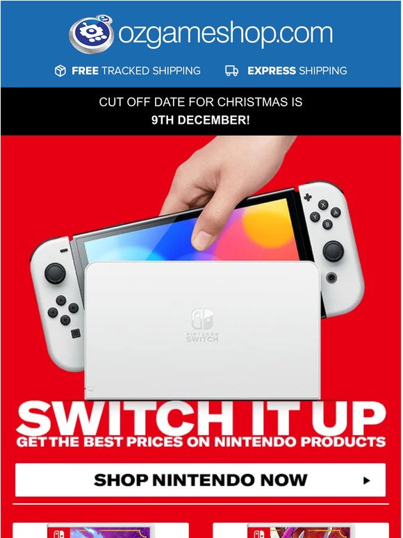 🔴 Switch it up with these Nintendo Deals!