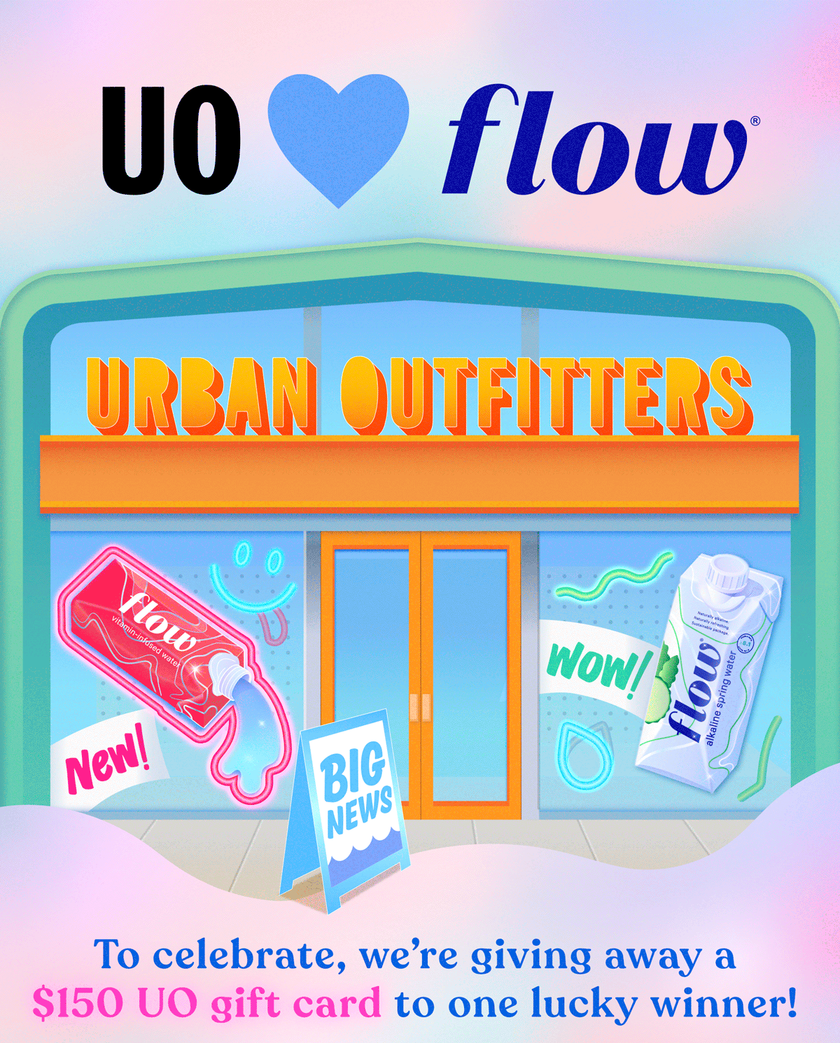Flow Hydration NOW available at Urban Outfitters! 💥 💥 Milled