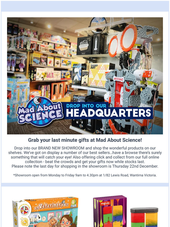 Our last minute gift ideas 🎁🔬