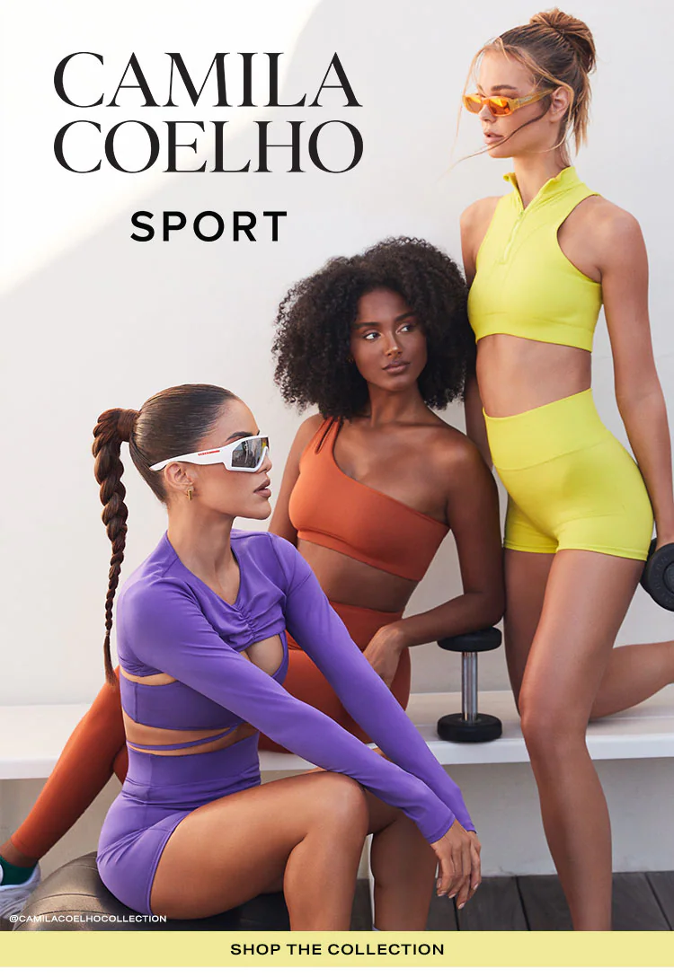 Camila Coelho adds activewear to her fashion label