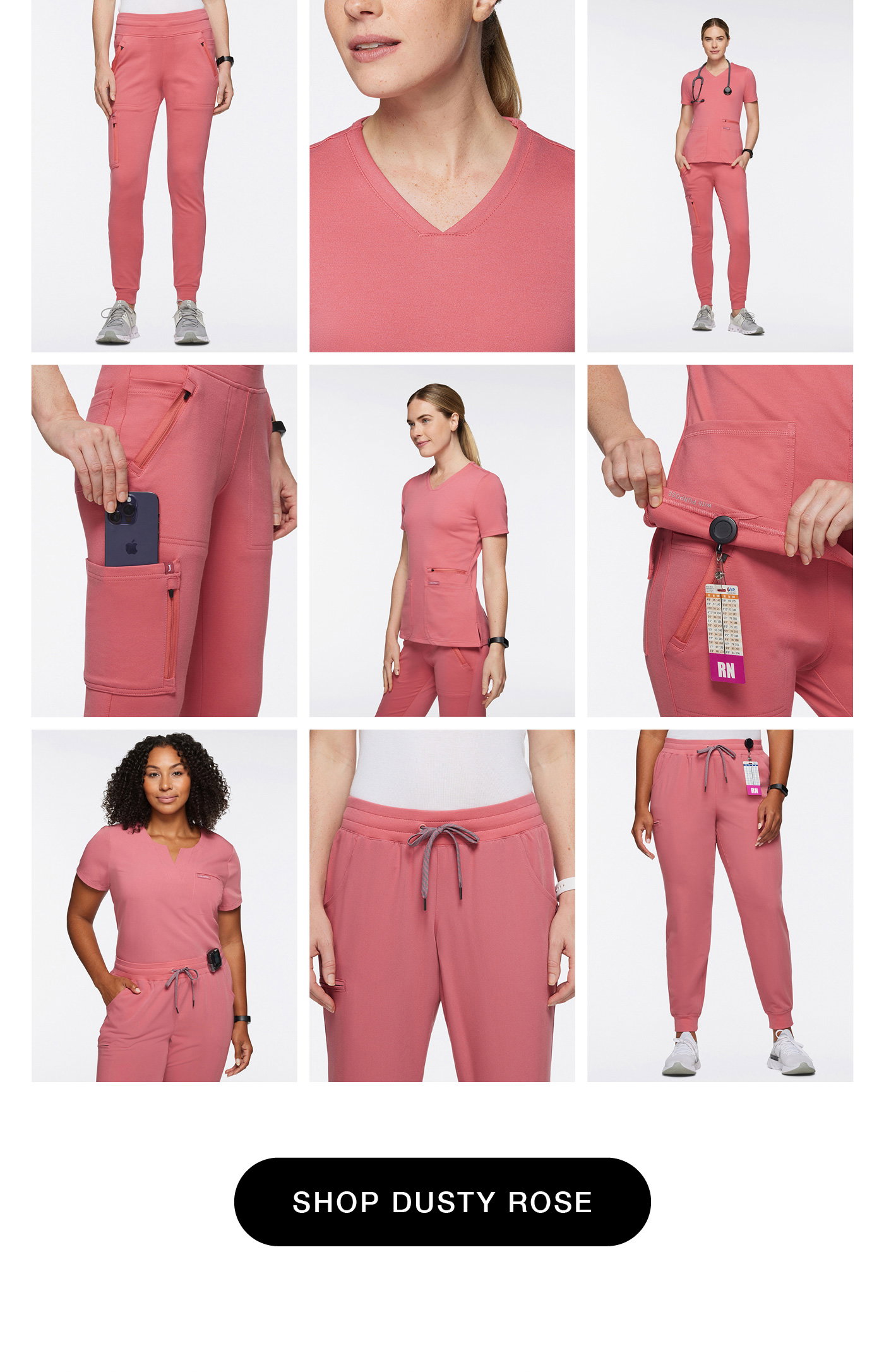 Your Day, Your Style. Shop Dusty Rose. 