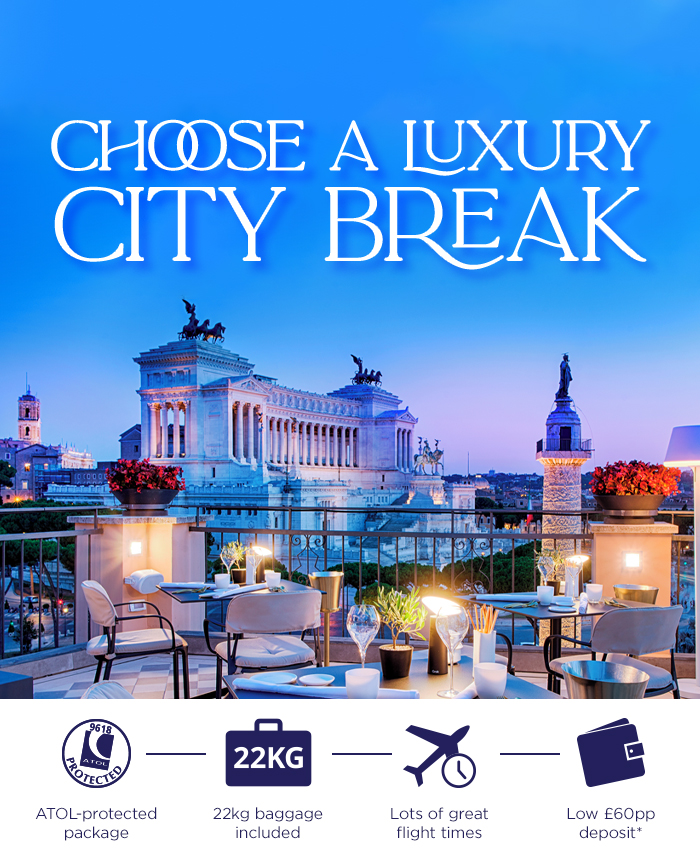 Jet2holidays Choose a luxury city break Milled