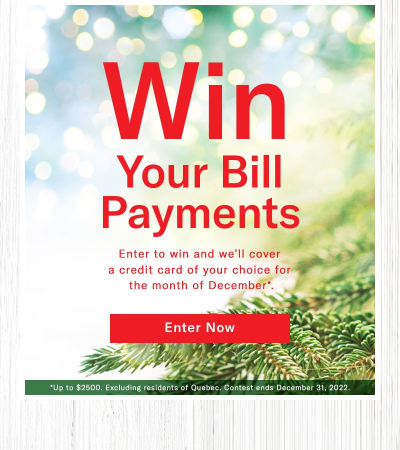 Win Your Bill Payments