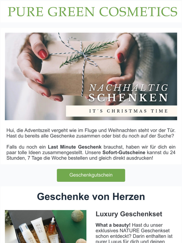 Last Minute Weihnachtsgeschenke