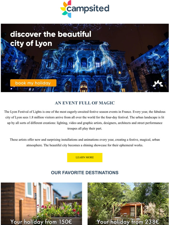 Destination Spotlight: Lyon festival of lights ✨