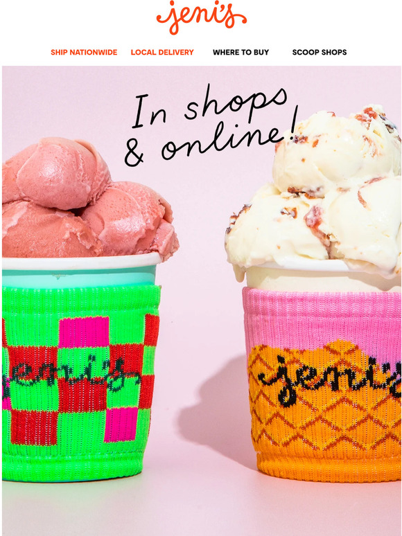 Jeni's Ice Creams New holiday pint koozies have arrived Milled