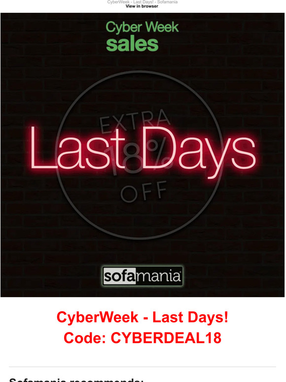 CyberWeek - Last Days!