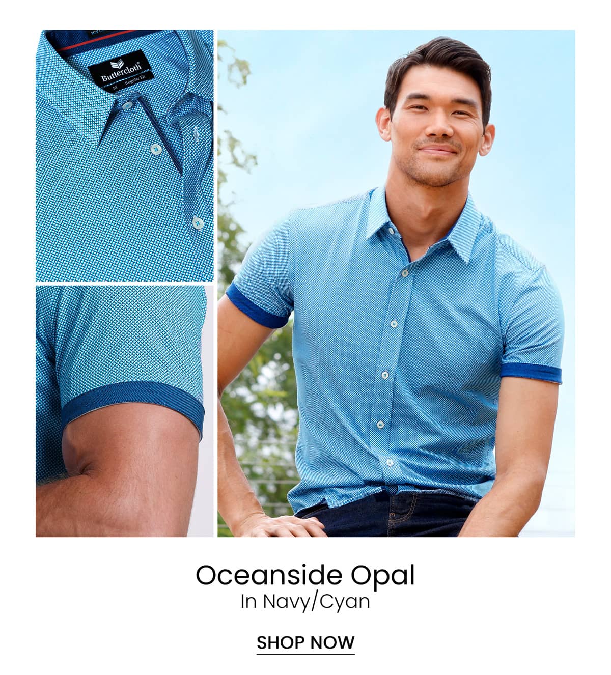 Oceanside Opal In Icy Cotton
