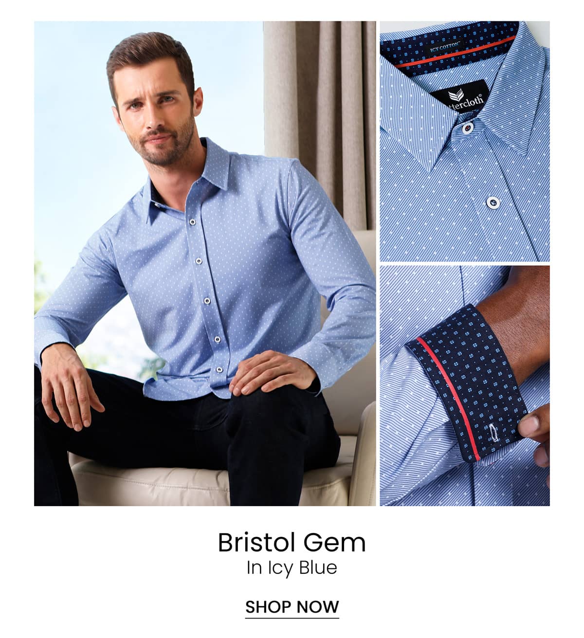 Bristol Gem In Icy Cotton