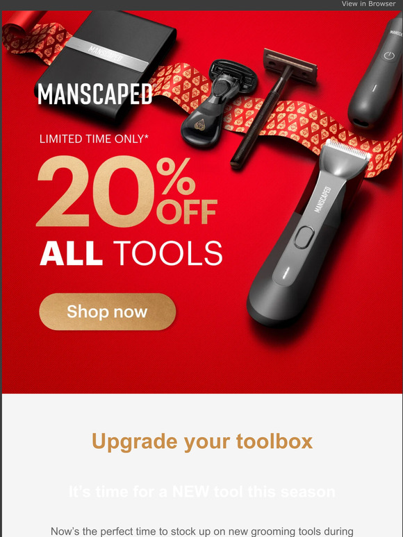 Manscaped Tis The Season For A NEW Tool Milled manscaped-tis-the-season-for-a-new-tool-milled