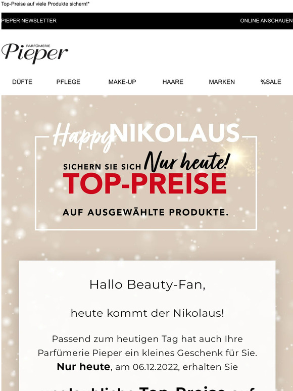 Ihr Nikolausgeschenk wartet! 🎁
