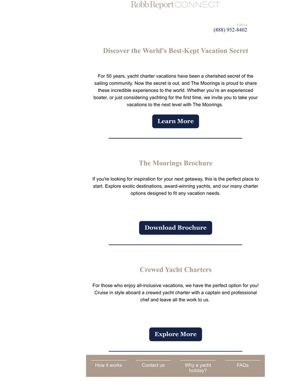 Robb Report Discover the World's BestKept Vacation Secret Milled