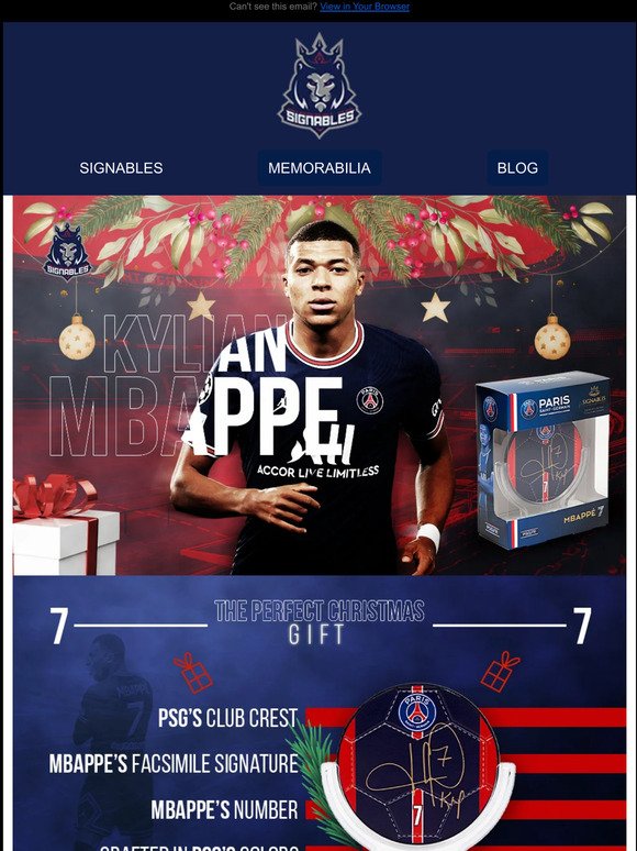 The Perfect Gift For Mbappé fans! ⚽