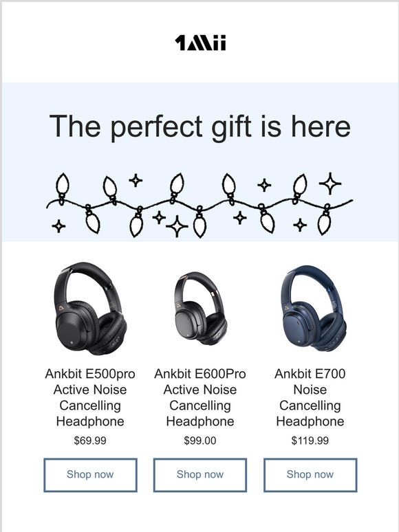 Perfect Gift For Your Family and Friends!!! Get 30% off from 1Mii