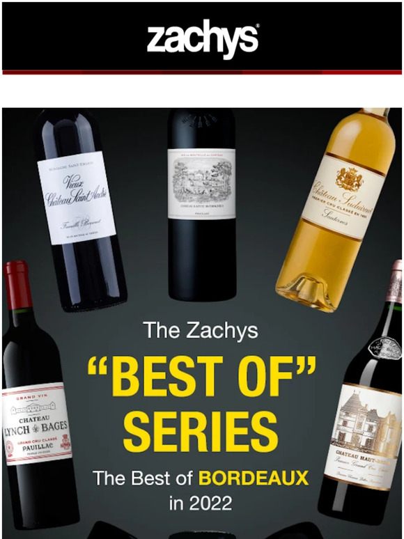 Zachys Bordeaux Sale! The 20 Best Buys This Year! Milled