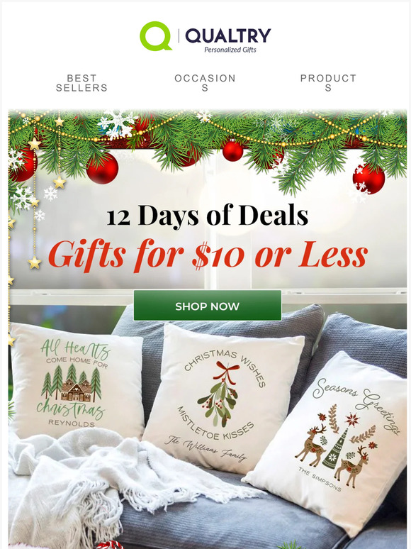 Qualtry Personalized Gifts Deals - Up To 77% Off - Dayton