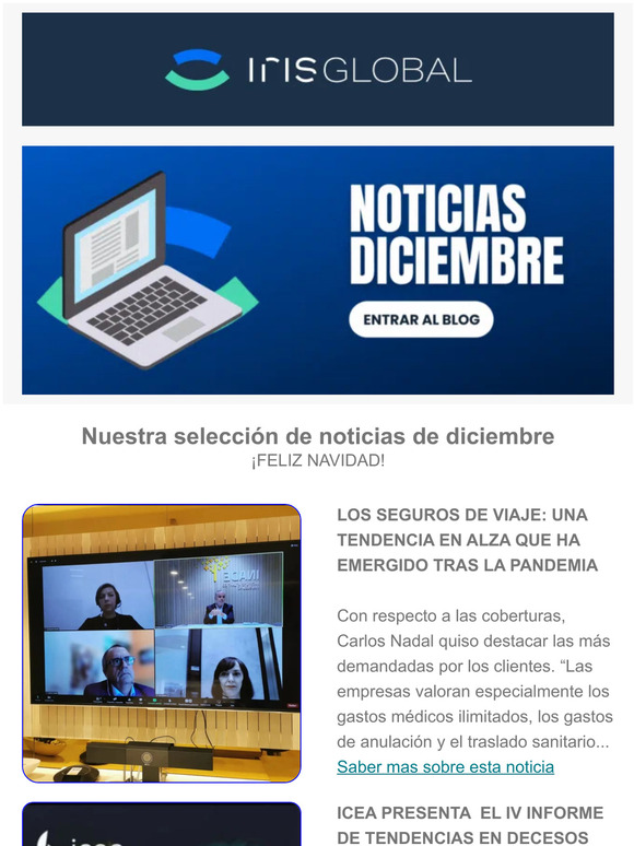Las noticias de diciembre, ya están aquí 🎄