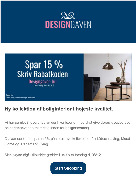 NYHED! - Ny kollektion - Spar 15%