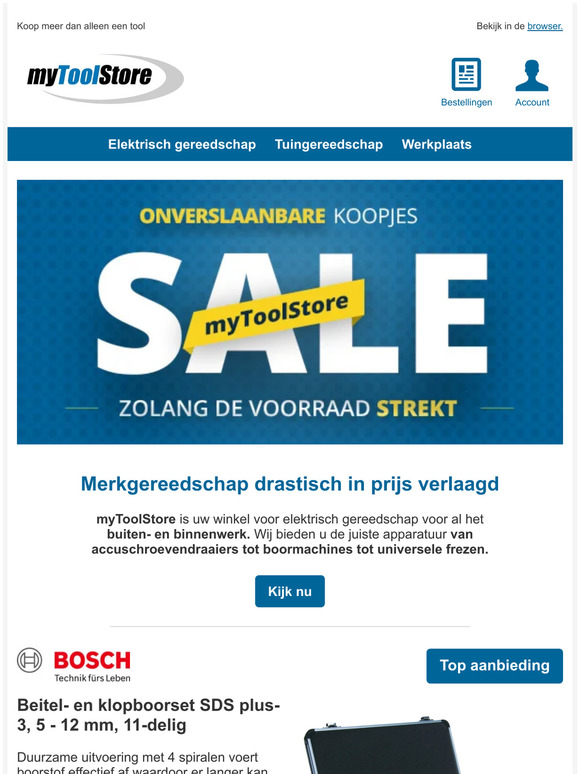 📢 Alles moet weg! 🛠️ Het loont de moeite om snel te zijn!