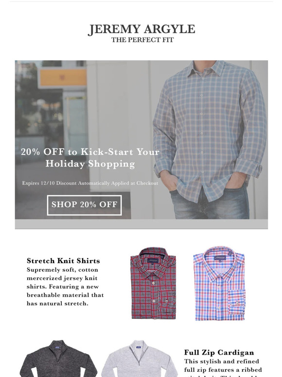 Kick-Start Your Holiday Shopping with 20% OFF