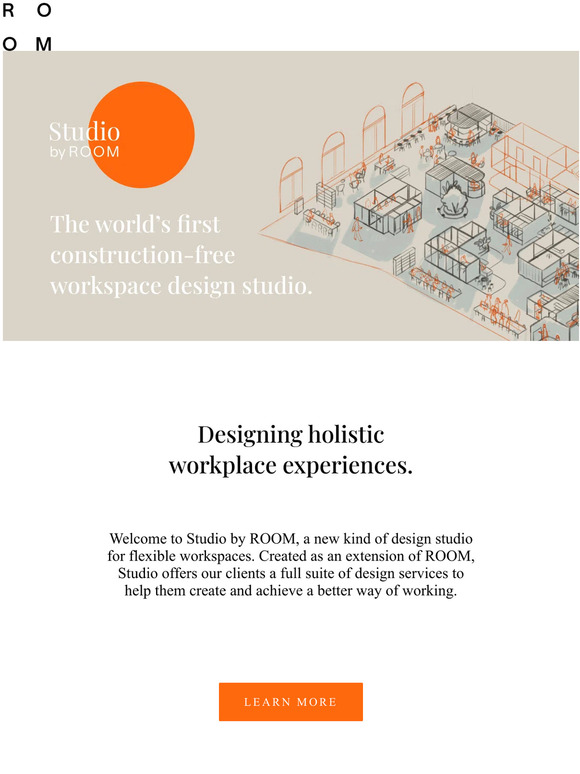 Design a better workplace with Studio by ROOM