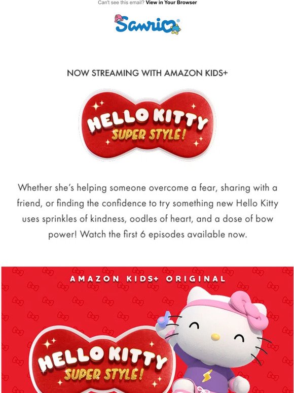 Now Streaming: Hello Kitty Super Style!