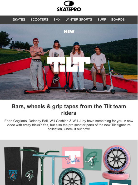 skatepro.dk NEW! Tilt signature Collection Milled