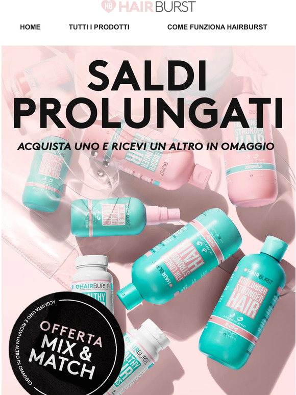 Hairburst ti ha mandato un regalo! 💌