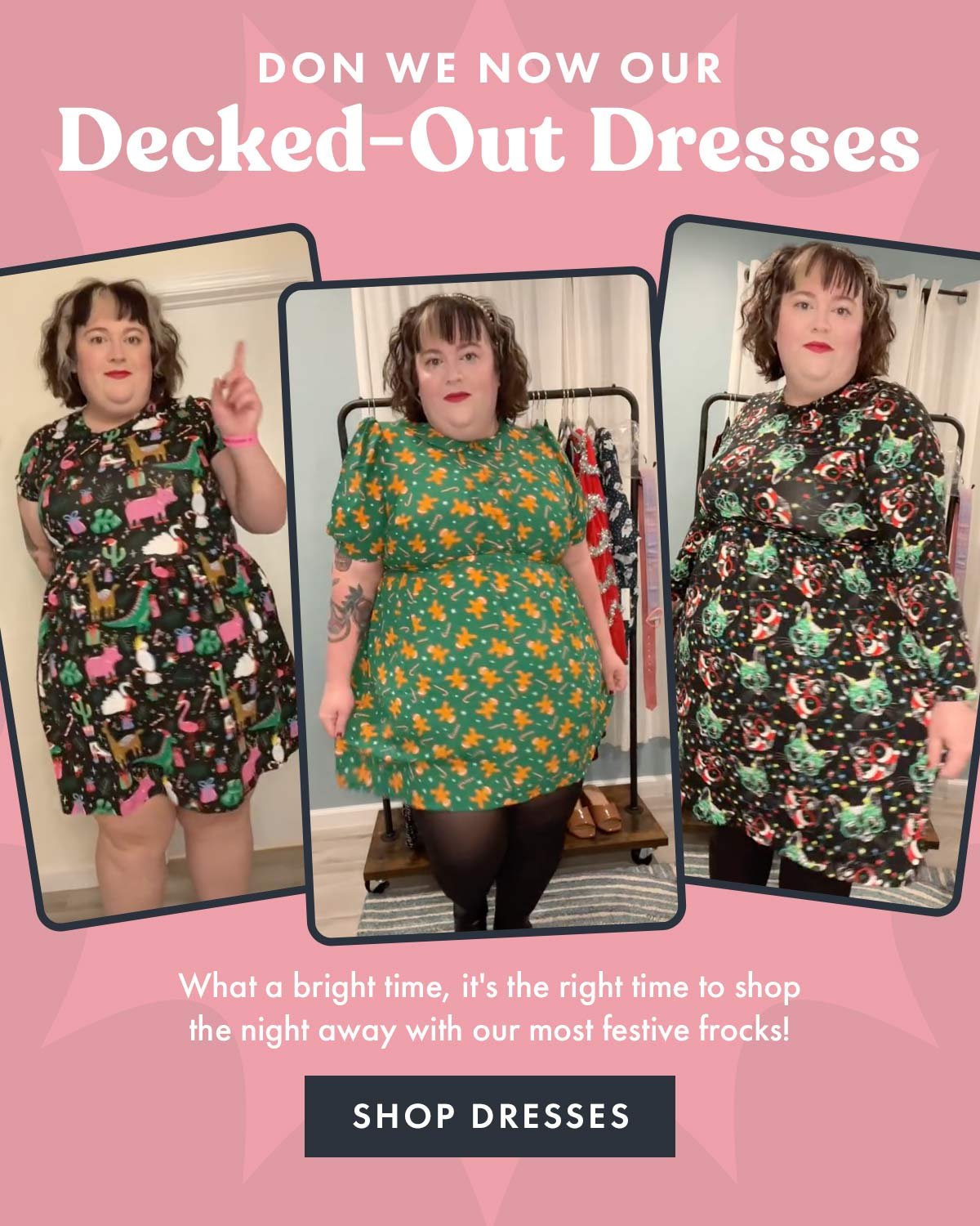 Don We Now Our Decked-Out Dresses