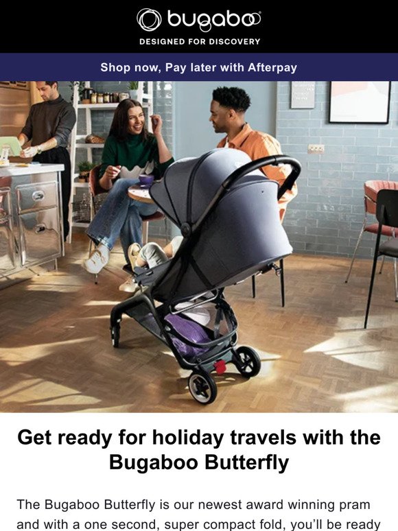 The Bugaboo Butterfly is back in stock!