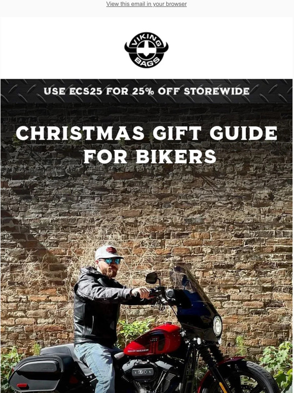 Viking Bags Viking Bags' Christmas Gift Guide For Bikers // LEATHER