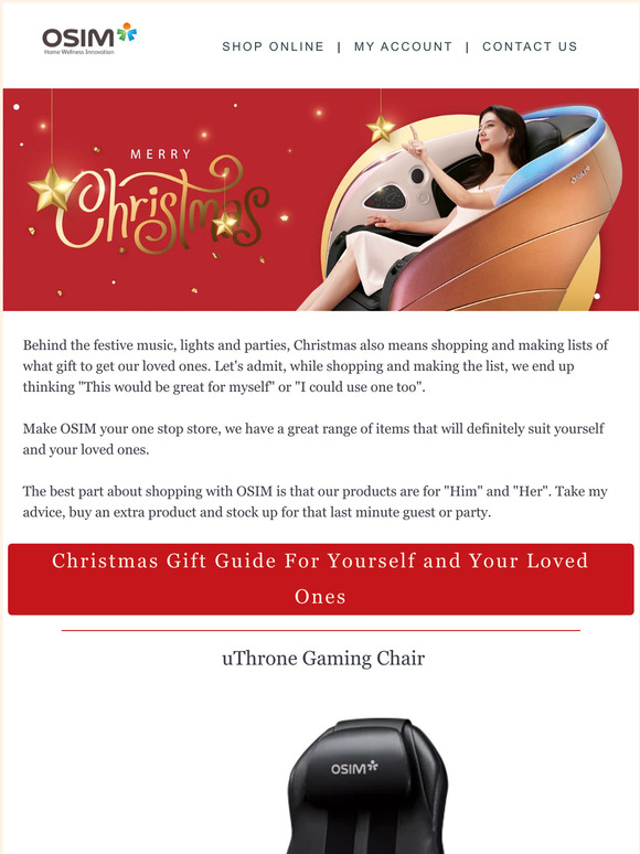 Do you know what makes everyone jolly?  Tick off your Christmas shopping list in one store