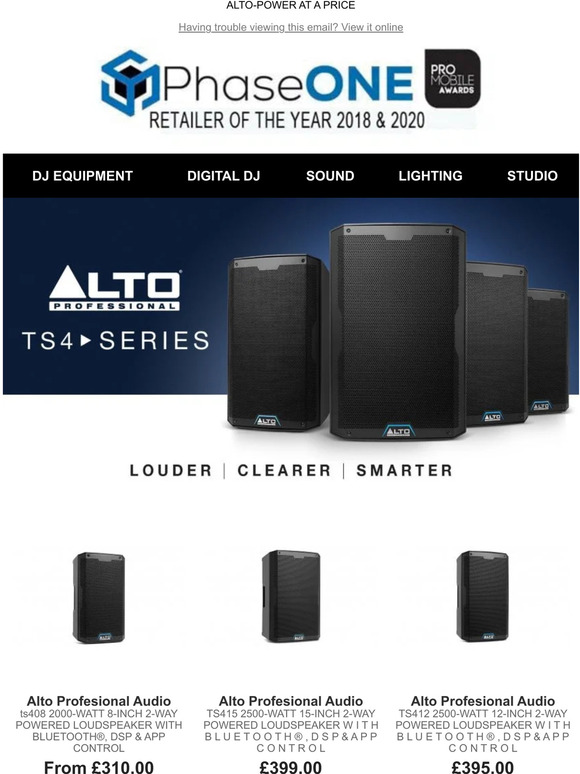 ALTO-POWER AT A PRICE
