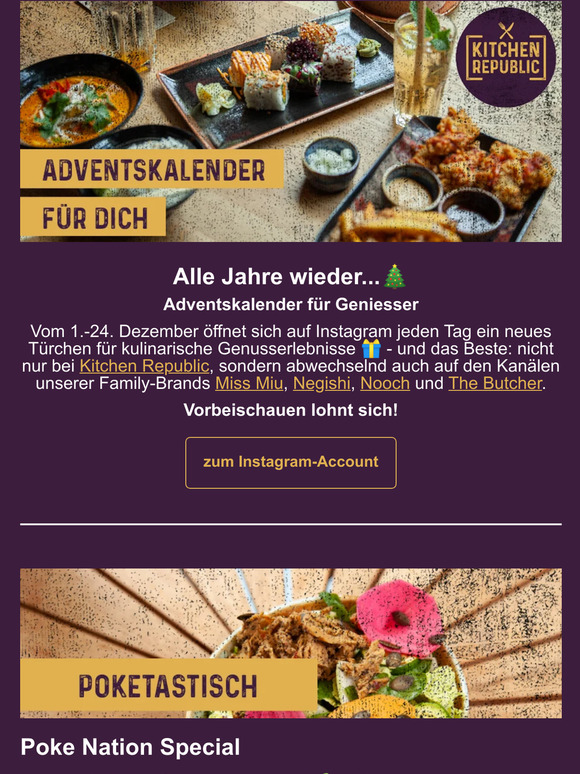 Alle Jahre wieder... unser Adventskalender für dich 🎁