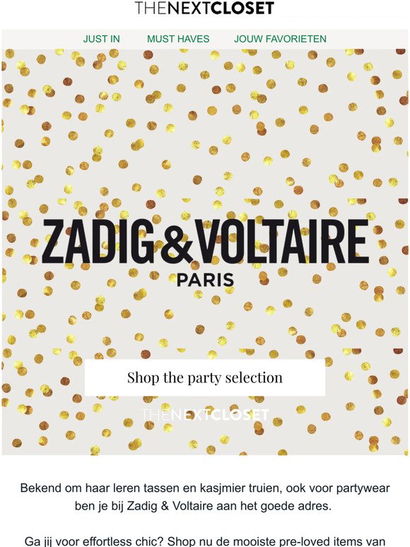 Pre-loved Zadig & Voltaire | Pop-up store @ De Bijenkorf