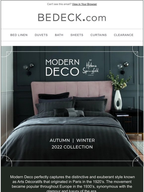 NEW - Introducing Modern Deco AW22 Collection