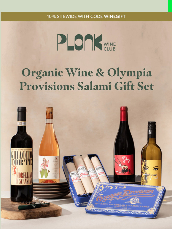 Plonk Wine Club The Ultimate Wine and Charcuterie Gift Set Milled