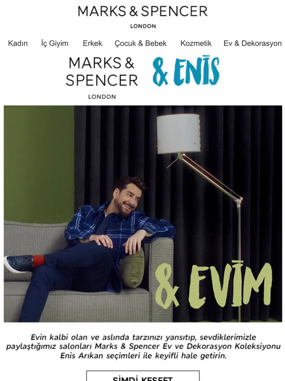 Modern ve Şık M&S Home Ürünlerini Enis Arıkan’ın Enerjisiyle Keşfedin! 💯