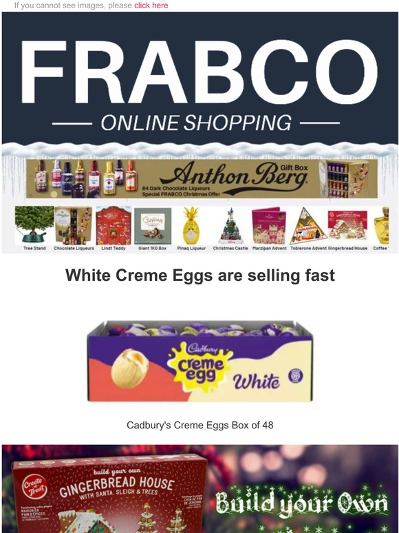 Dreaming of a White Creme Eggsmas  🎅