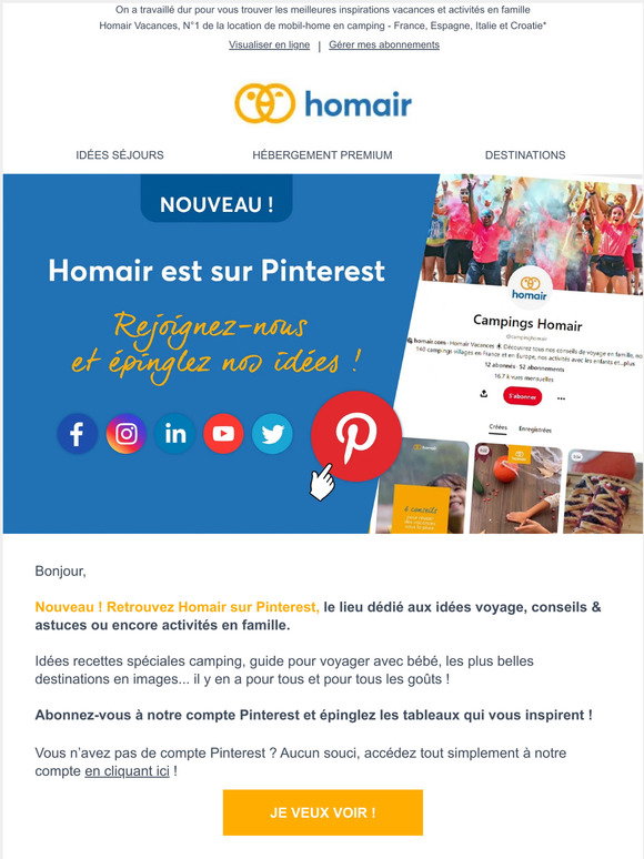 Homair: 📌 Nouveau ! Voici le top idées, conseils et astuces vacances ...