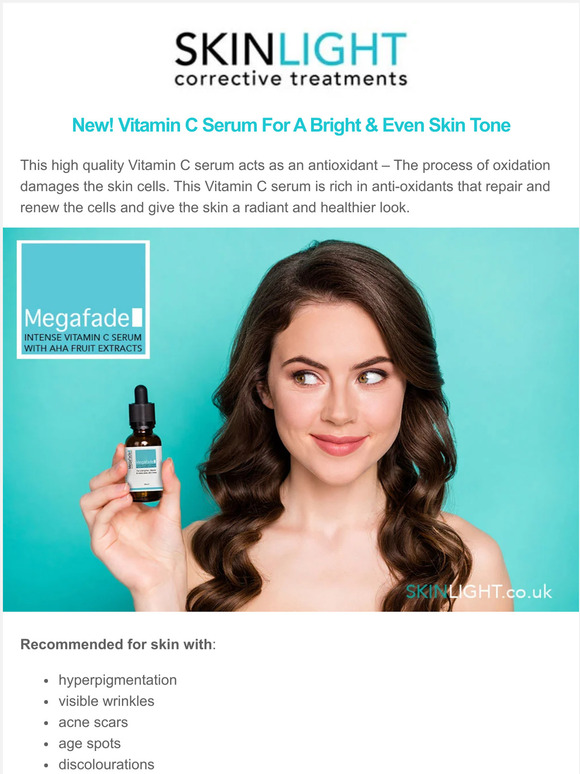 SKINLIGHT NEW Megafade Vitamin C Brightening Serum Milled
