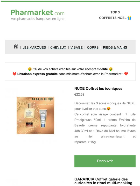 Les 3 coffrets à offrir pour Noël ! 🎁