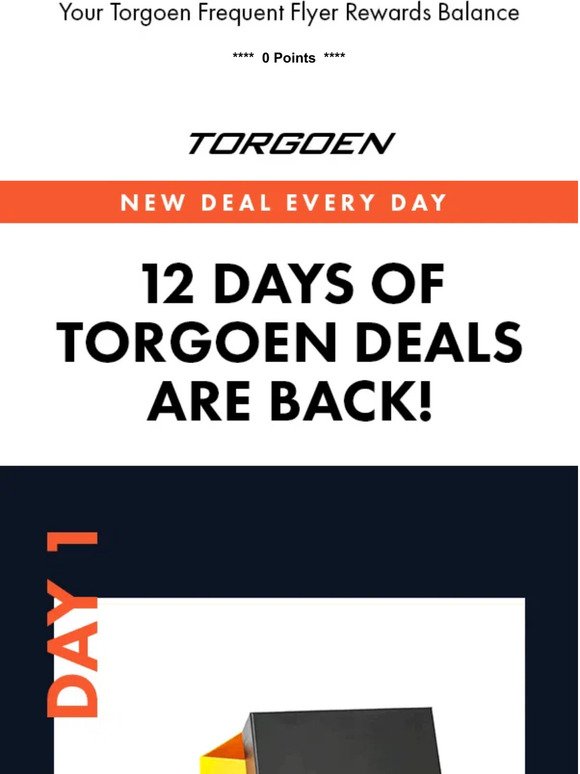 12 Days Of Torgoen Deals Starts Now!