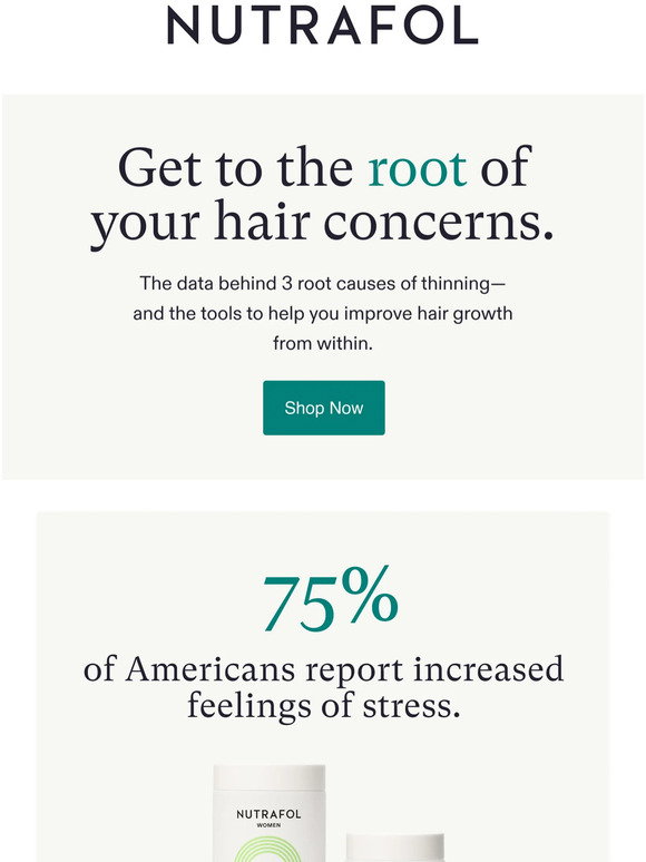 Nutrafol Why’s my hair thinning? Milled