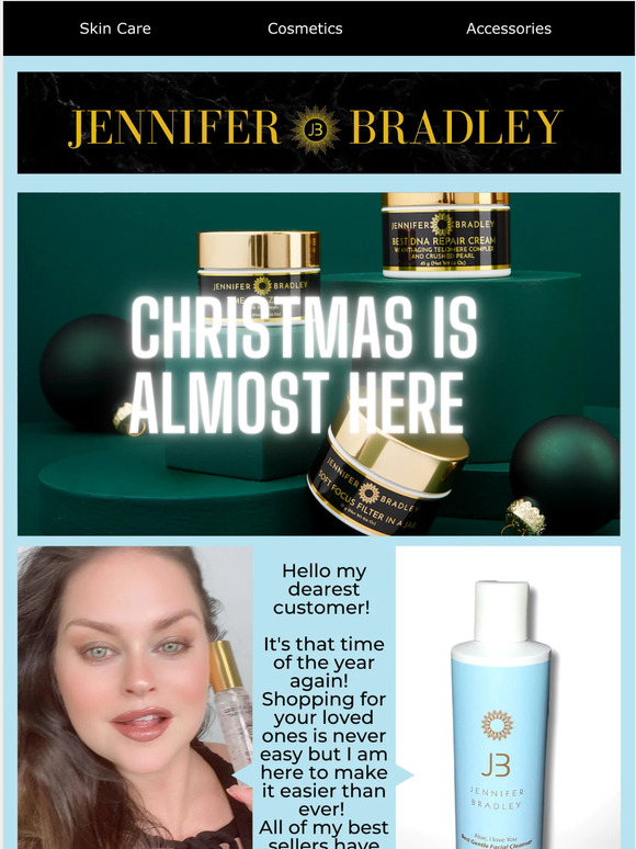 Jennifer Bradley Cosmetics Best DNA good Repair Cream