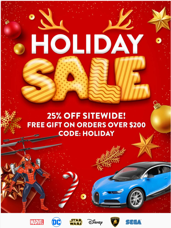 Hurry! The Last Sale of the Year Ends Today!