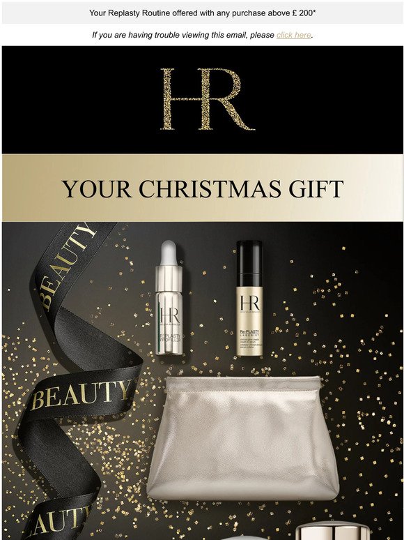 Unwrap your special golden gift